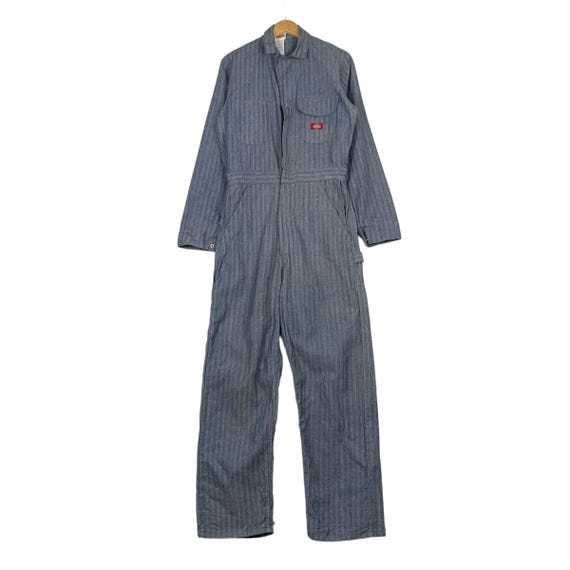 ヴィンテージ DICKIES ストライプ カバーオール メンズ サイズ