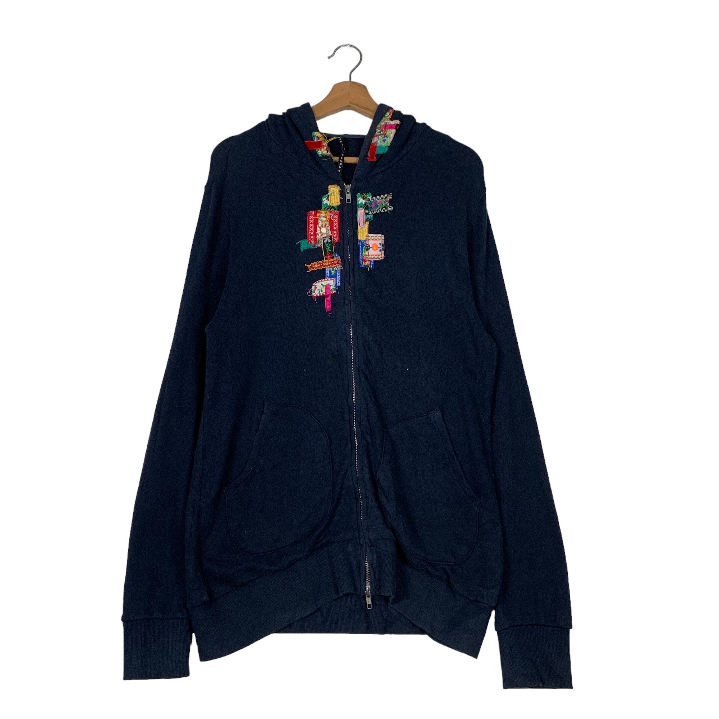 archive SUNAO KUWAHARAzip-up wool sweat