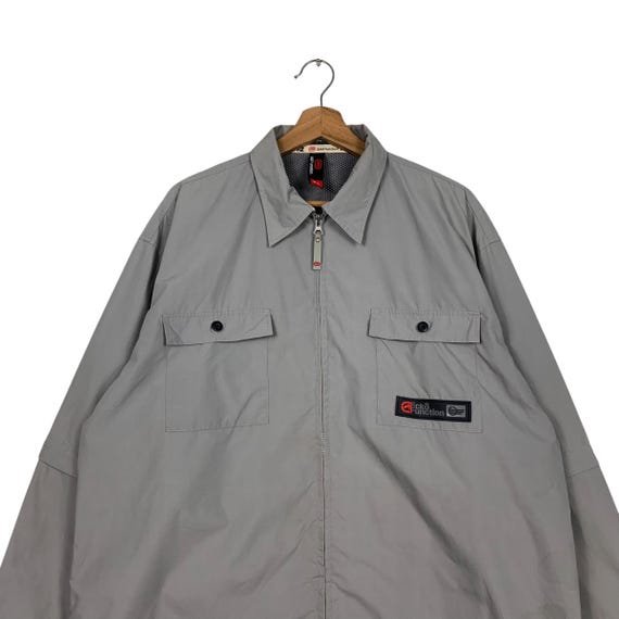 Y2k Vintage ECKO FUNCTION Big Logo Work Zipper Ja… - image 2