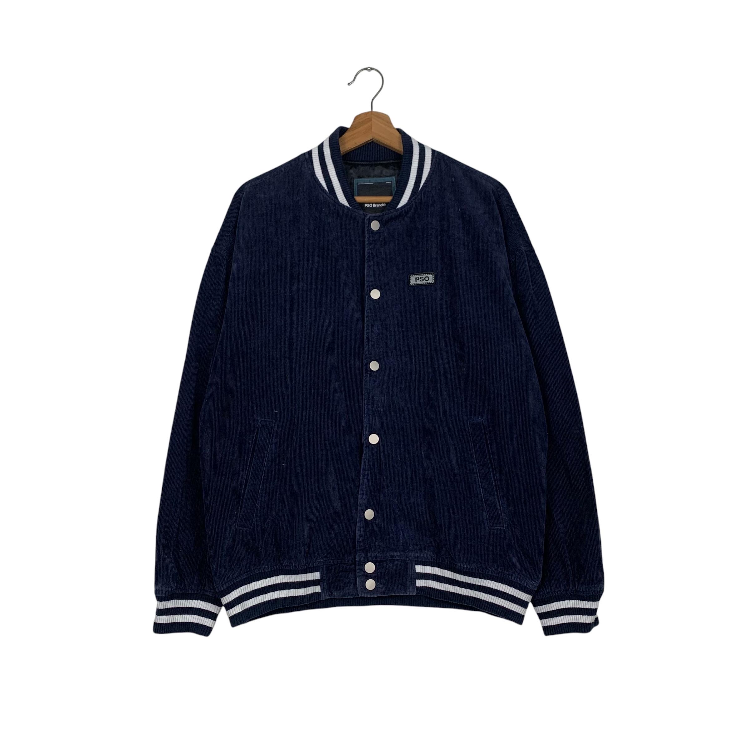 ★MAINBOOTH★S.C. Corduroy Varsity Jacket(BLUISH GR)★正規品 org.jpg