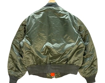 Vintage CORINTH MFG CO Ma 1 Usaf Flyers Bomber Jacket Made Vintage CORINTH MFG CO Ma 1 Usaf Flyers Bomber Jacket Made