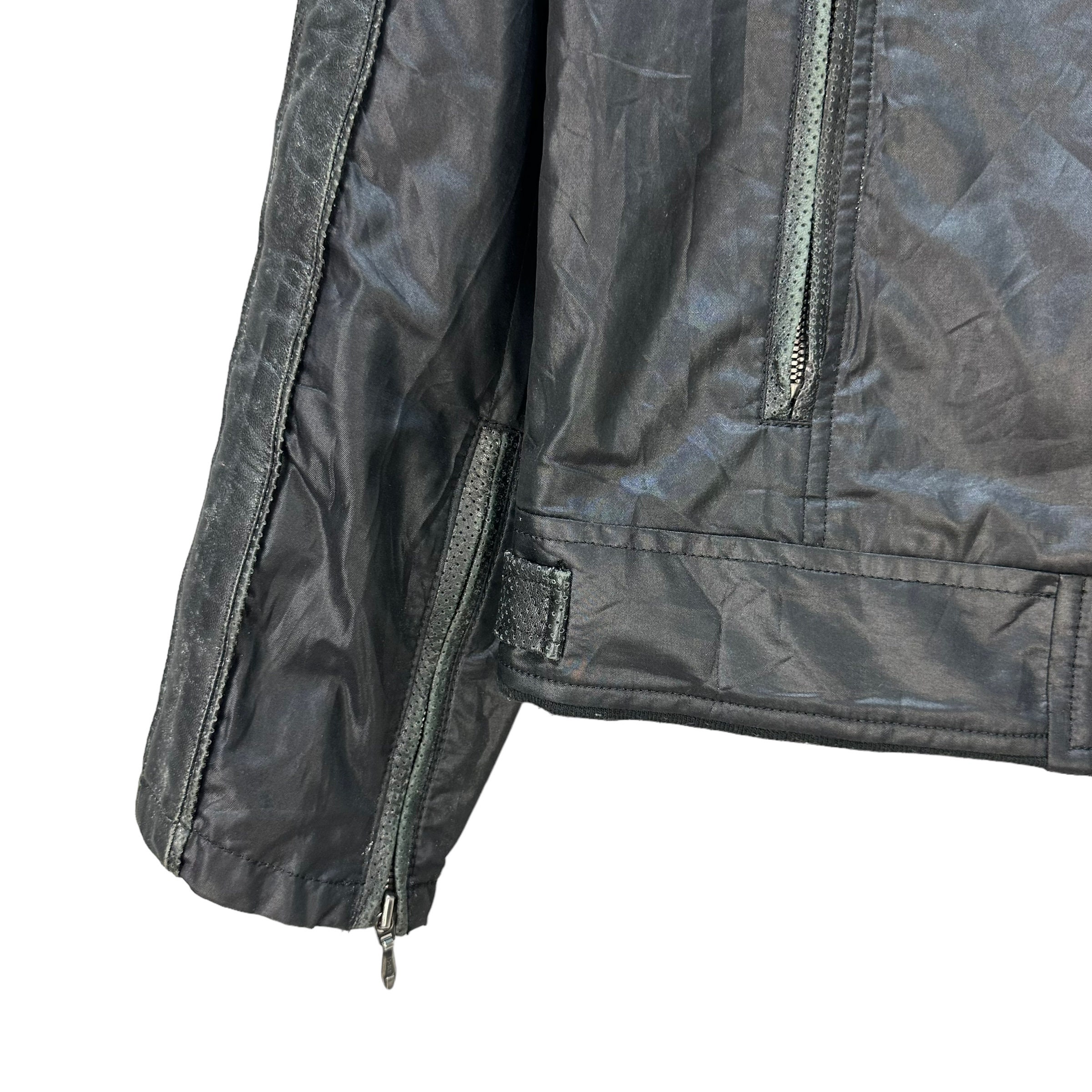 Vintage 5351 Pour Les Hommes Black Leather Jacket Size 4 Vintage 5351 Pour Les Hommes Black Leather Jacket Size 4