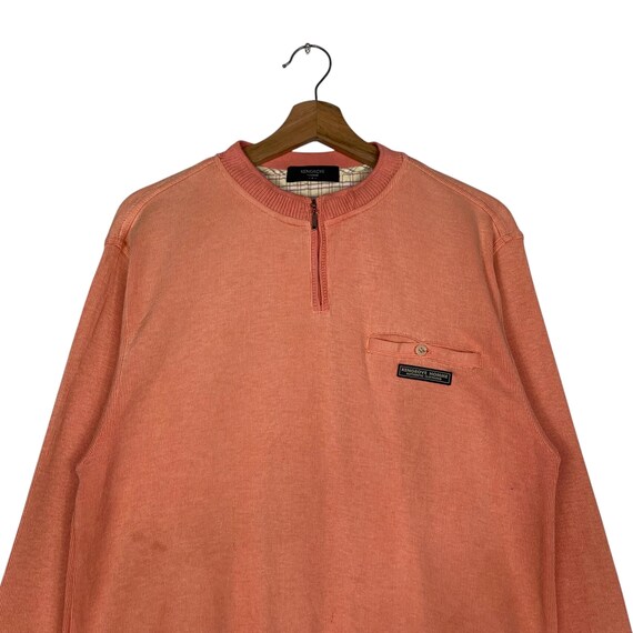 Vintage KENGROVE HOMME Single Pocket Half Zip Sweatshirt