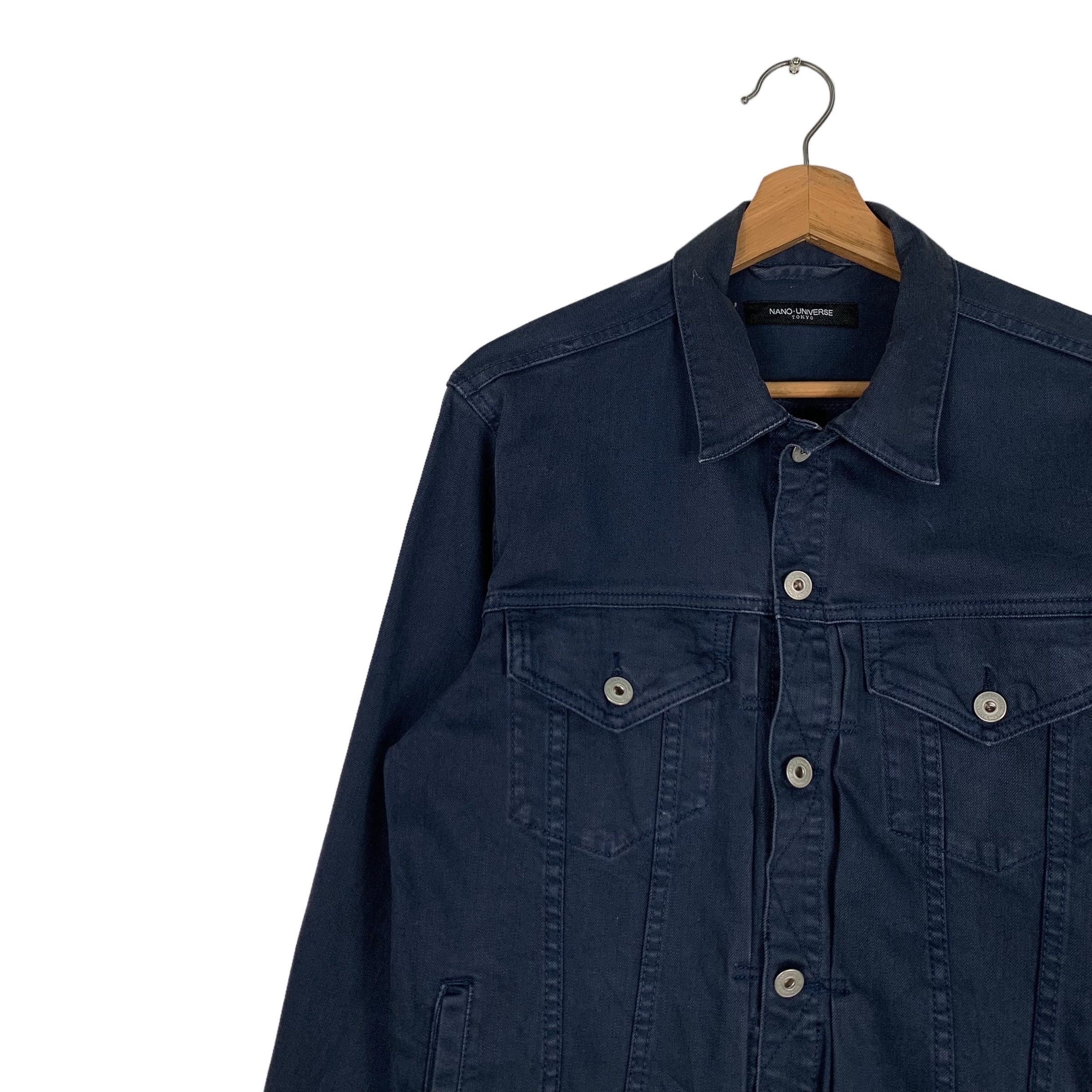 Vintage NANO UNIVERSE Tokyo Type 3 Cotton Jacket Size L Japanese