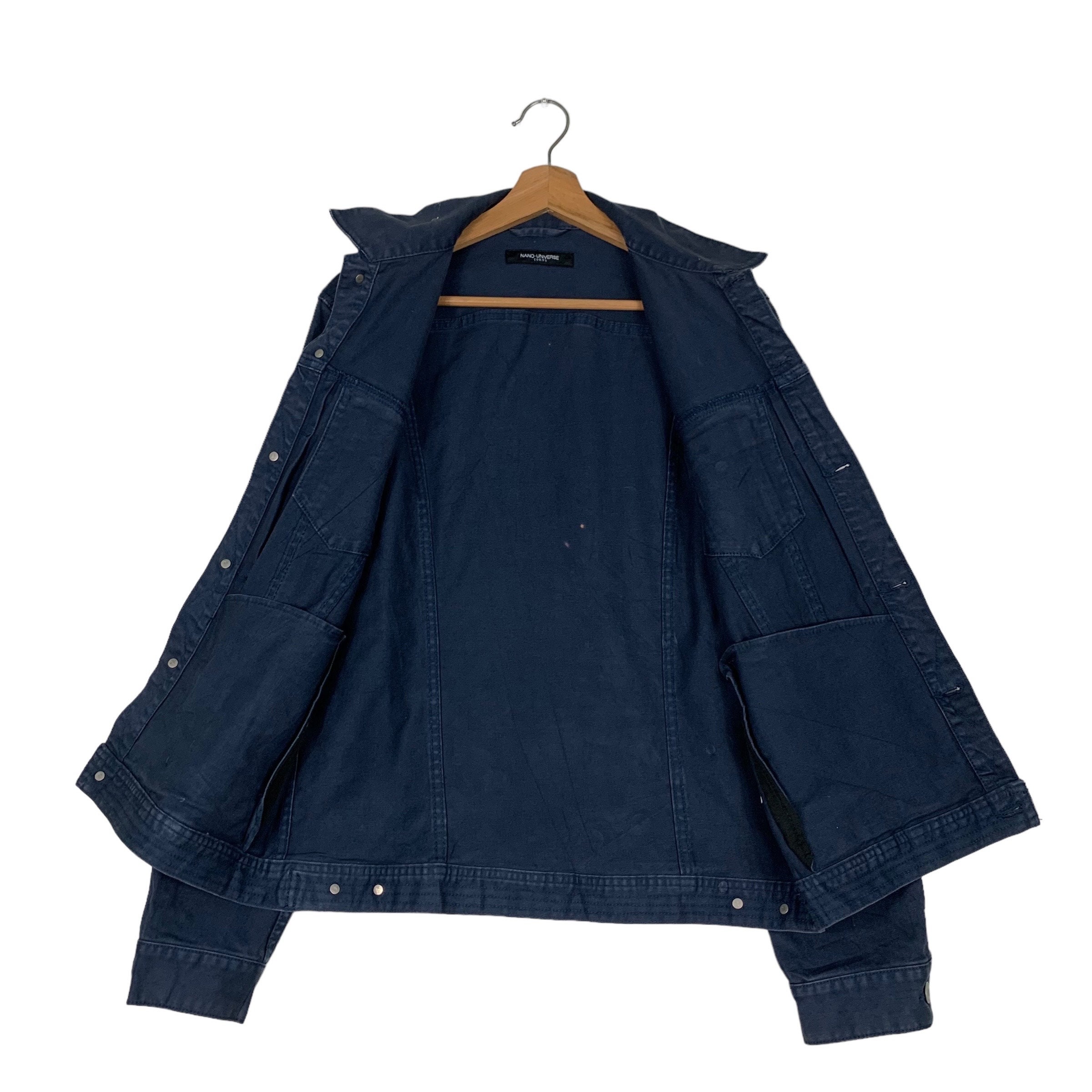 Vintage NANO UNIVERSE Tokyo Type 3 Cotton Jacket Size L Japanese