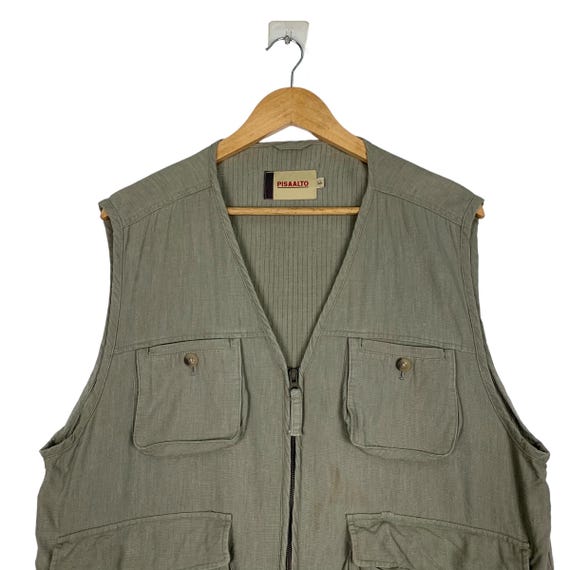 Vintage Japanese Brand PISAALTO Utility Outdoor Multipocket