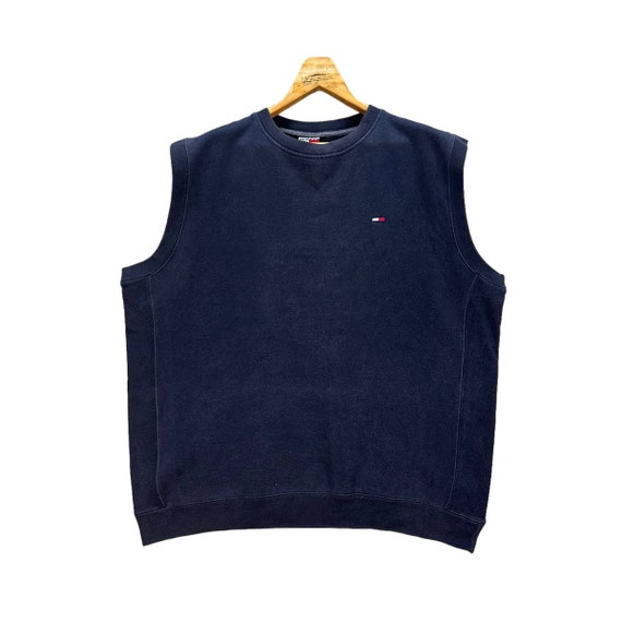 Tommy hilfiger sleeveless sweater sale