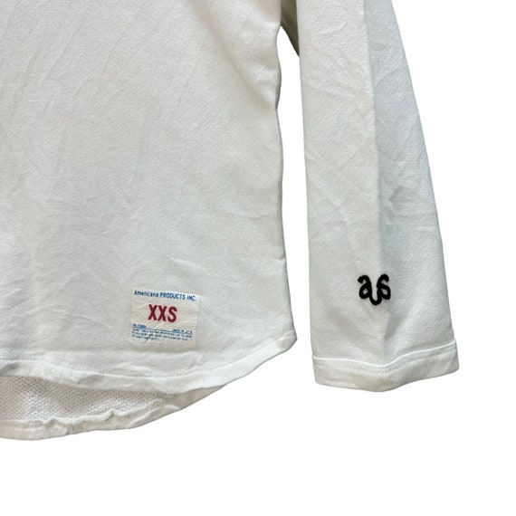 Vintage AMERI Big Logo V Neck Sweater AMERICANA T… - image 4