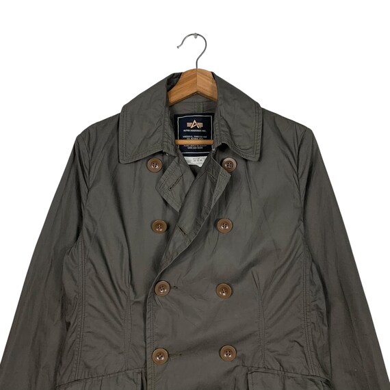 ALPHA INDUSTRIES CWU-36P VINTAGE　GRAY VTG 80s Alpha Industries Military Summer Flyers Jacket CWU