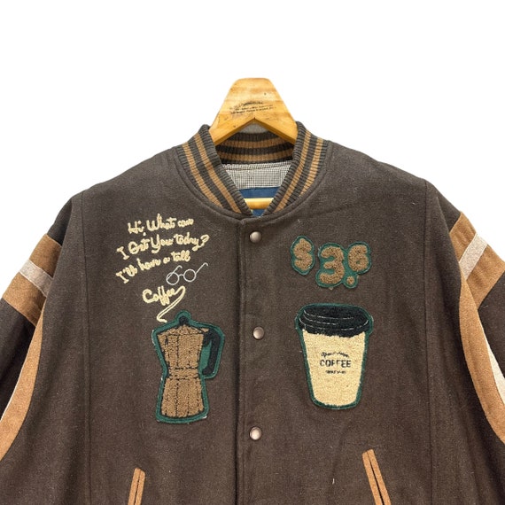 Vintage RIVET and SURGE Made by R&S Co. Ltd. Japan Wool Varsity Jacket Very  Rare Design Free Size 8390-007 - Etsy