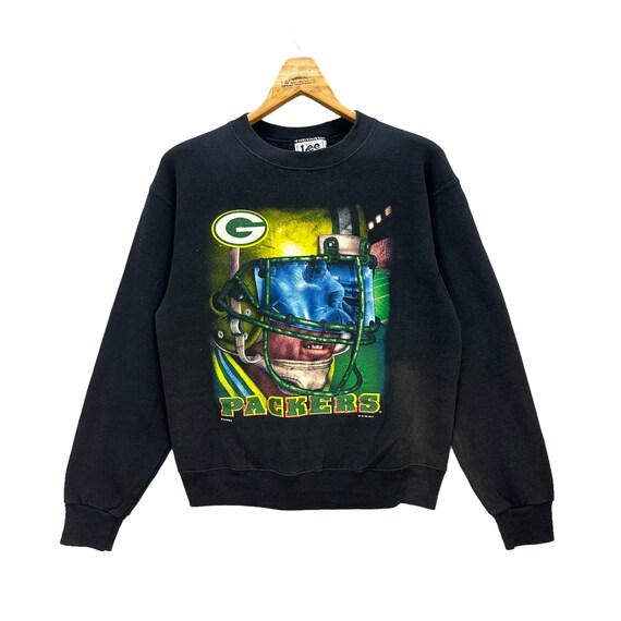 Vintage 96 s Lee Sport Made in Usa Nutmeg Mills NFL G Packers Graphic Sweatshirts Size L Rugby Football 8529 013 Etsy UK
