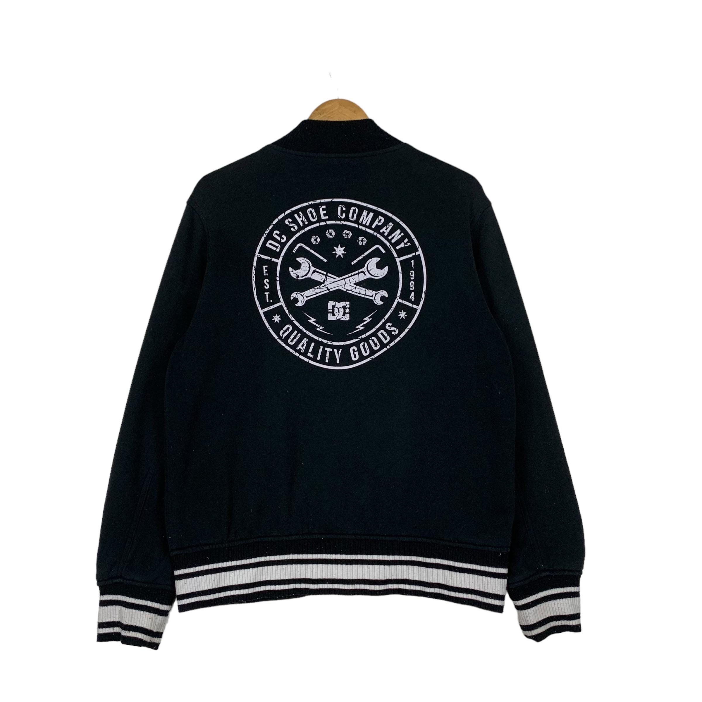 Vintage DC Shoe Company Big Logo Varsity Jacket Men's Size M Vintage DC Shoe Company Big Logo Varsity Jacket Men's Size M
