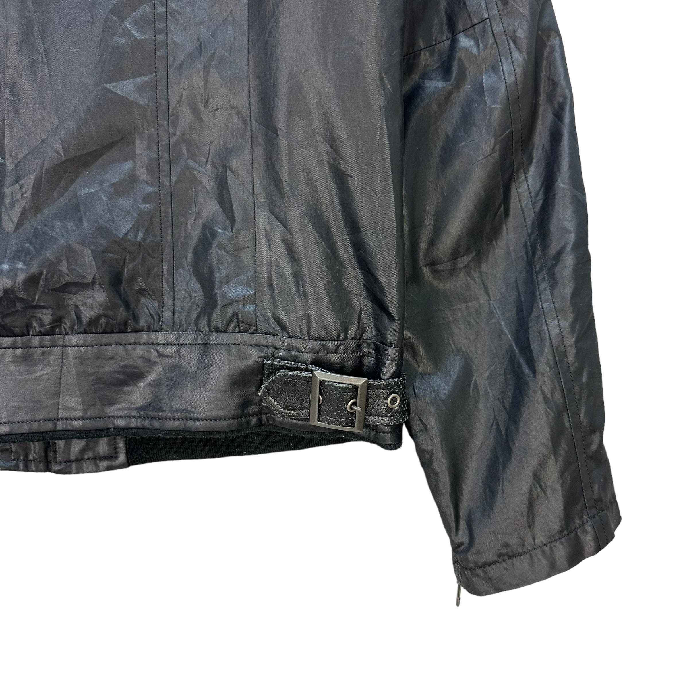 Vintage 5351 Pour Les Hommes Black Leather Jacket Size 4 Japanesed