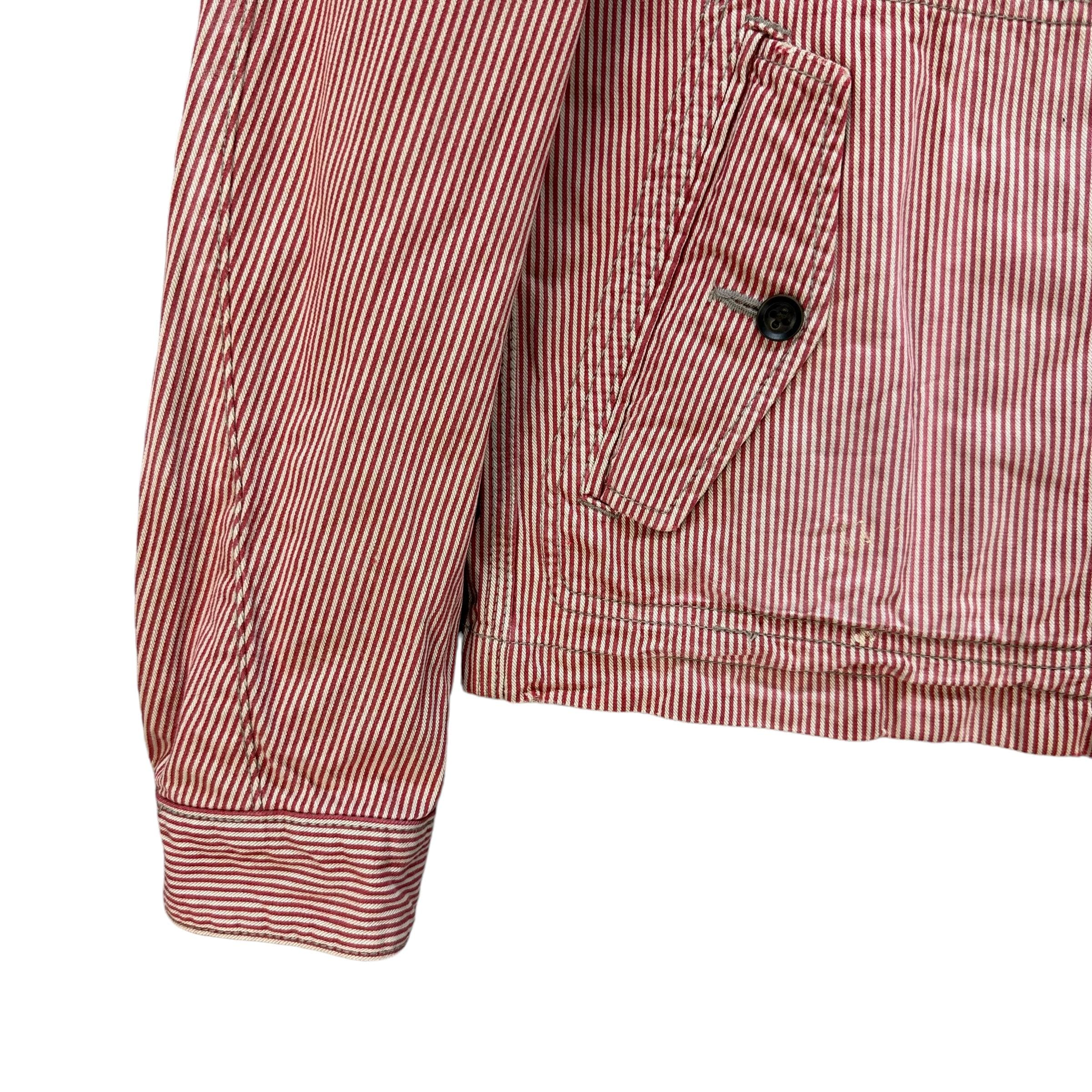 Vintage Lounge Lizard Made in Japan Striped Jacket Size 1 Japanese