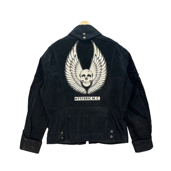 ジャケット・アウター HYSTERIC GLAMOUR KINKY Denim Jacket y2k Vintage HYSTERIC GLAMOUR Kinky Jeans Hysteric M.C. Wings Big