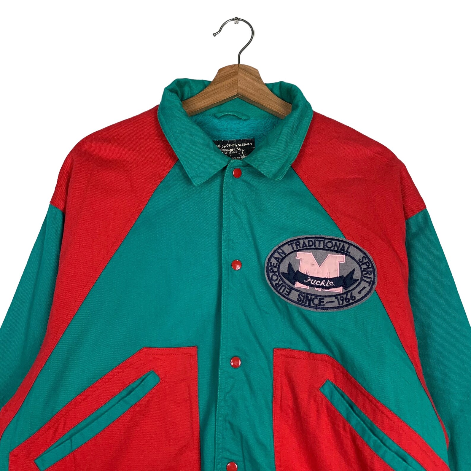 Gleeman Vintage Gleeman EUROPEAN TRADITIONAL SPIRIT Sports Mind Fleece Sherpa ...