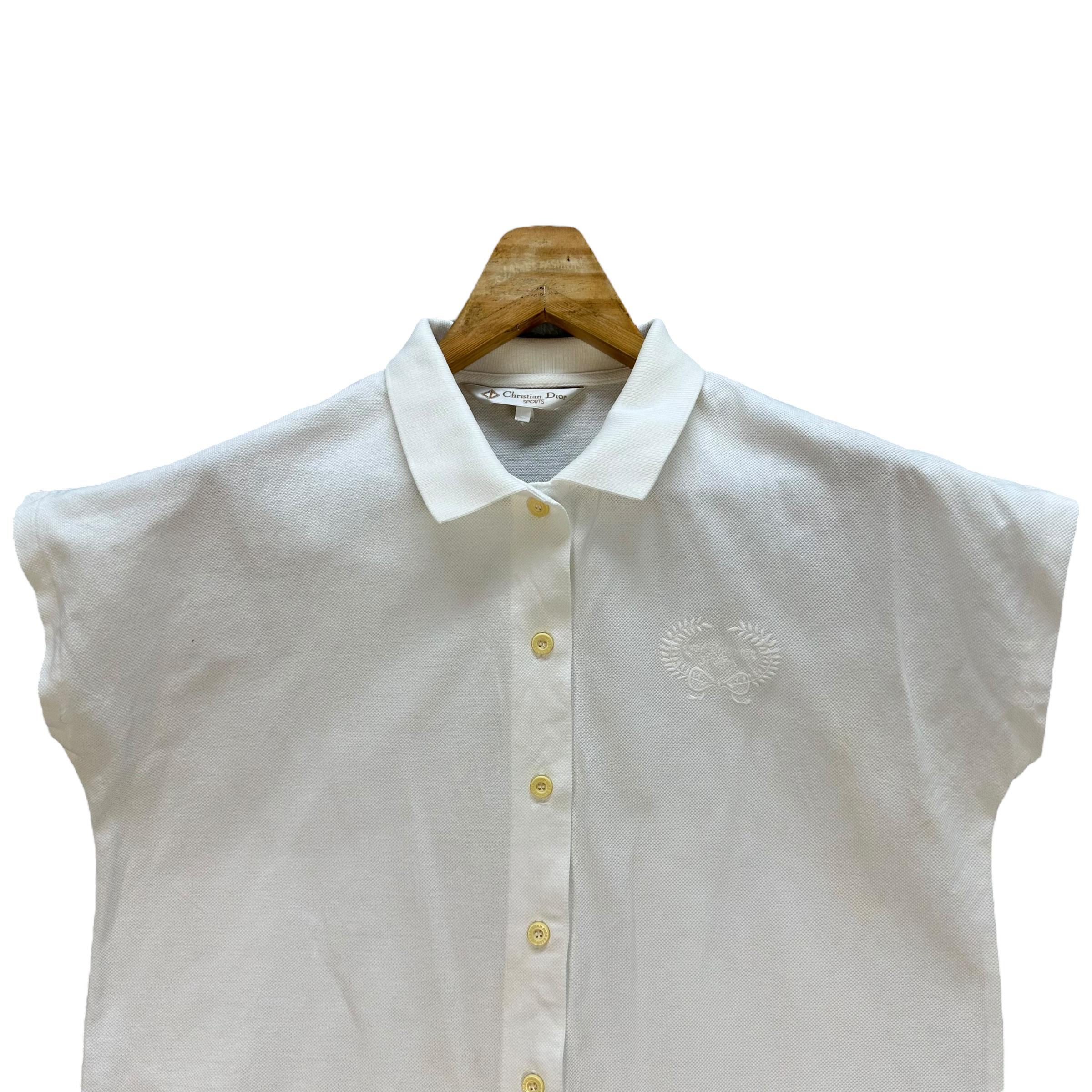 Vintage Christian Dior Sports Short Sleeve Button up Polo Vintage Christian Dior Sports Short Sleeve Button up Polo