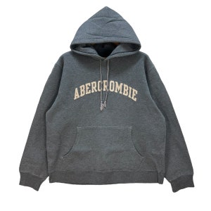ヴィンテージ新品Abercrombie & Fitch ヘンリーパーカー XS Vintage Abercrombie & Fitch Big Logo Pullover Hoodies Sweatshirt