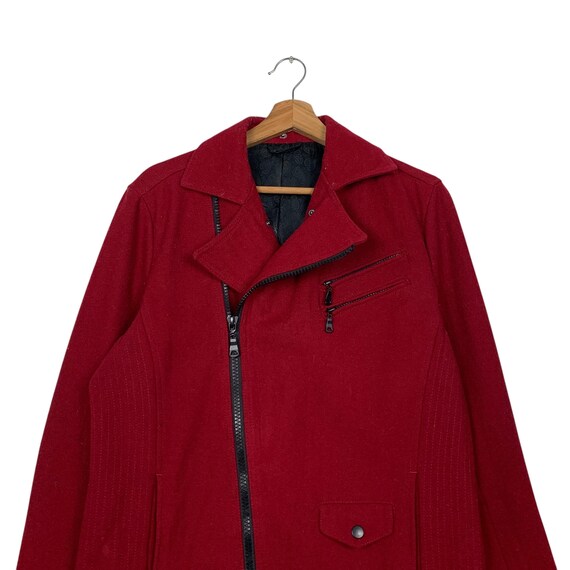 Vintage Japanese Brand SEMANTIC DESIGN Asymmetrical Double