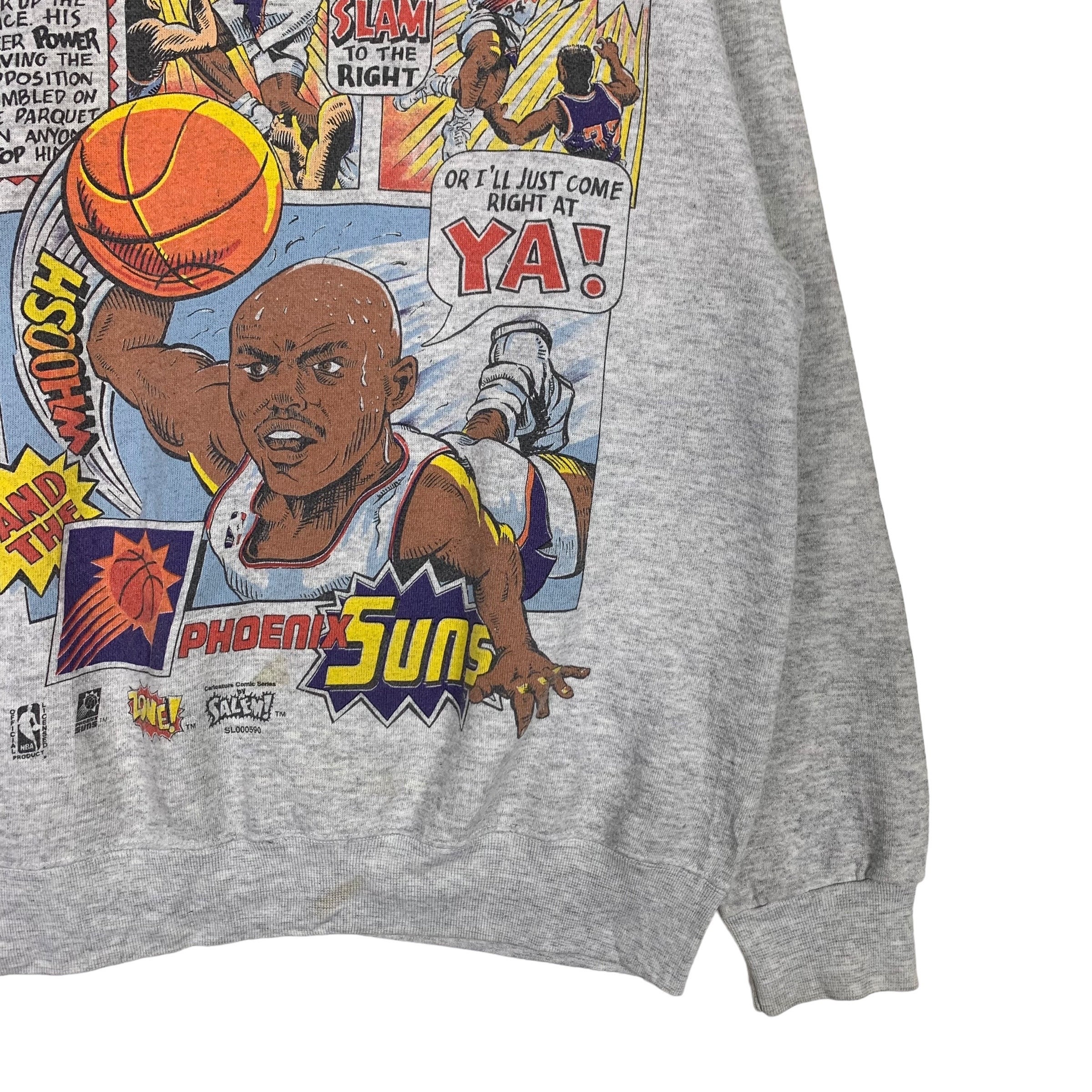 Rare Vintage Salem Sportswear Made in Usa NBA Charles