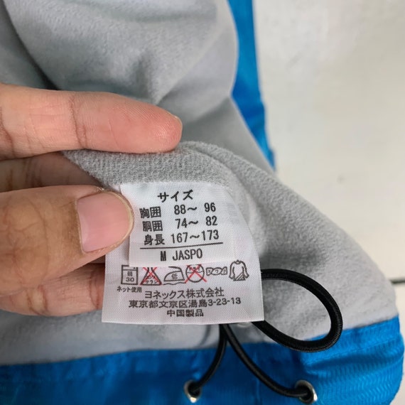 YONEX　DOUBLE HEAT CAPSULEジャケット YONEX HEAT CAPSULE VINTAGE TRACK JACKET BLACK WHITE ( có nón