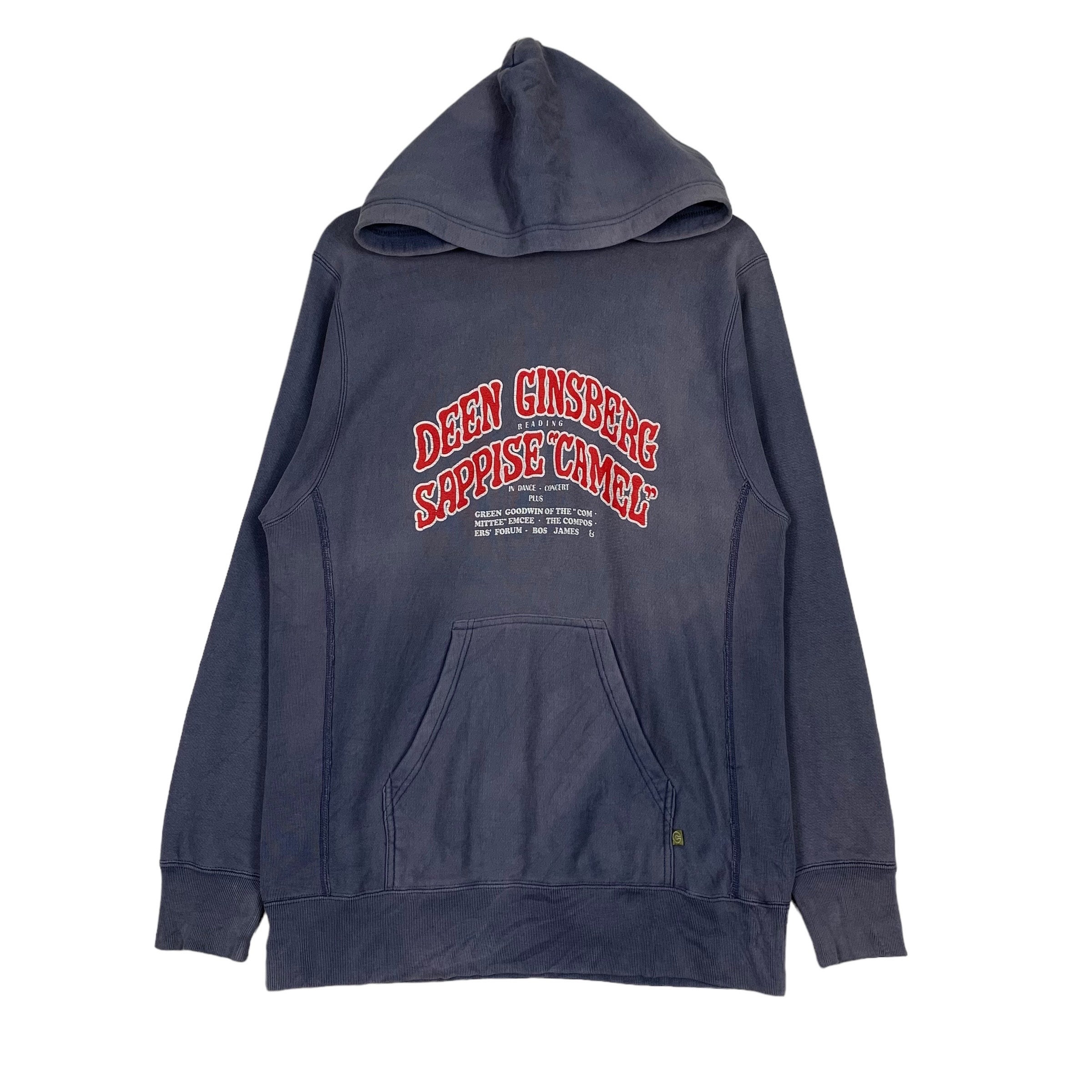 Vintage Trashed COZYGEN Big Logo Pullover Hoodies Sweatshirts Size