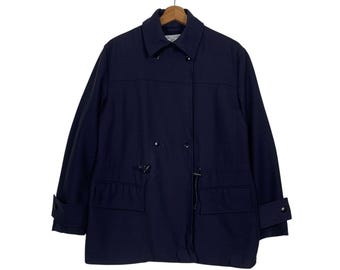 Vintage ENRICO COVERI Double Side Button Wool Casual Jacket Size 38 #3562-C163