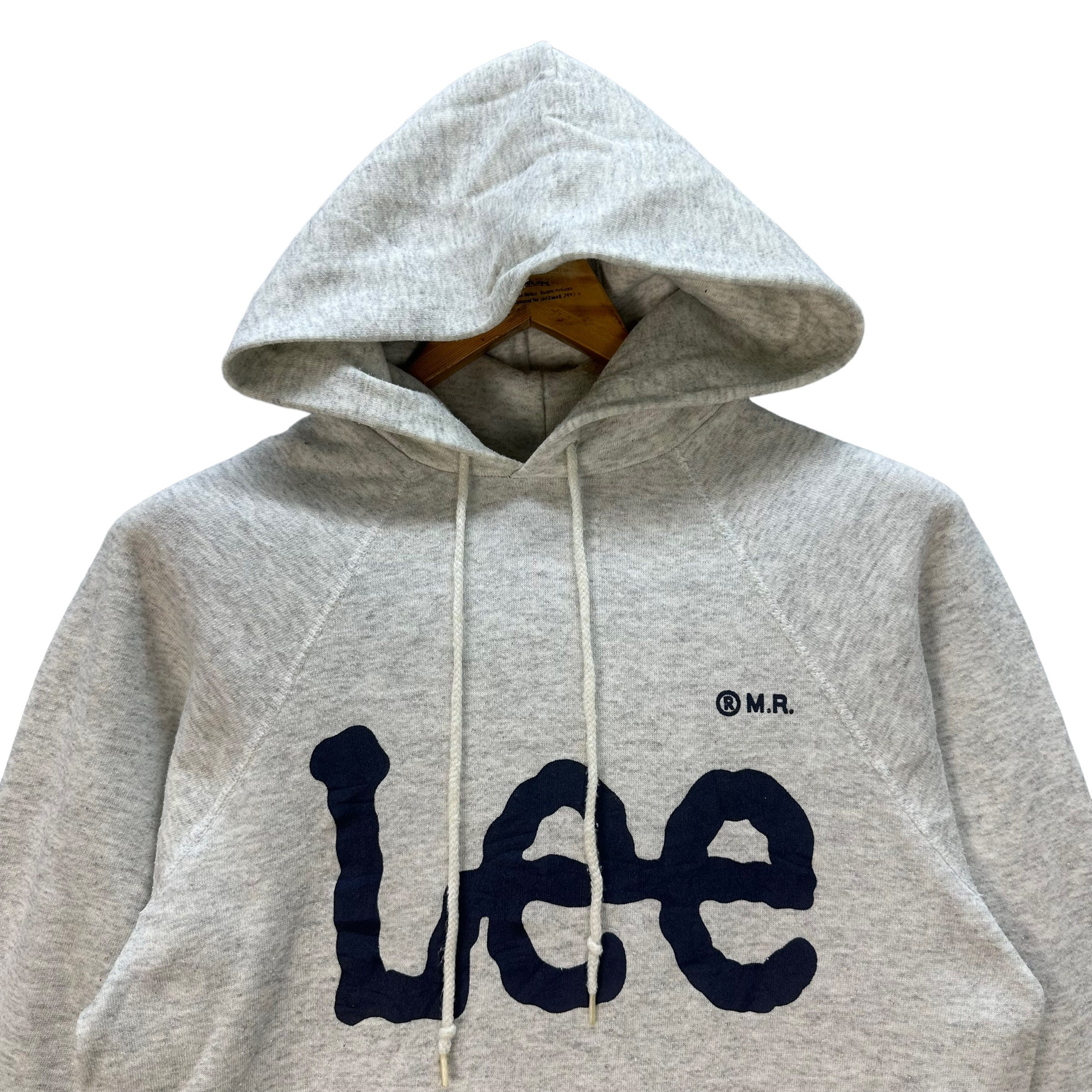 Vintage 90's LEE Made in USA MR Lee Big Logo Pullover Hoodies