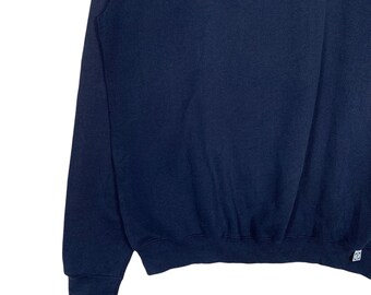 Sweat-shirt vintage Discus adulte XXL rouge fabriqué aux États-Unis