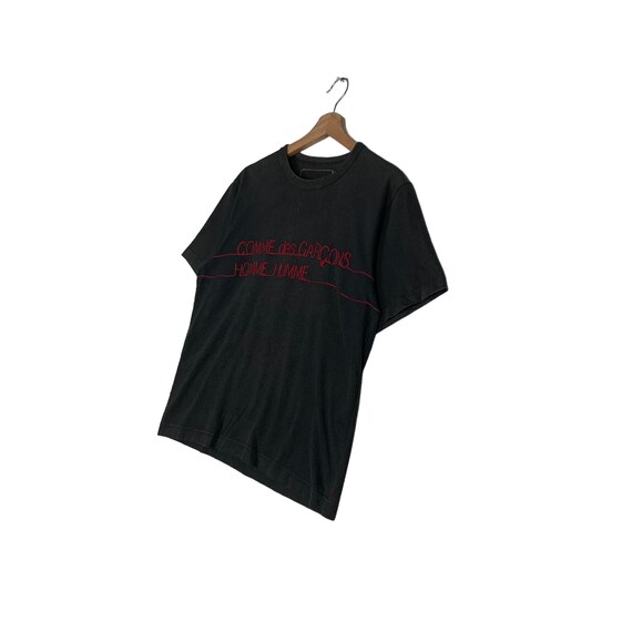 Vintage Comme Des Garcons Homme Homme AD1999 Big Logo Tees Size S