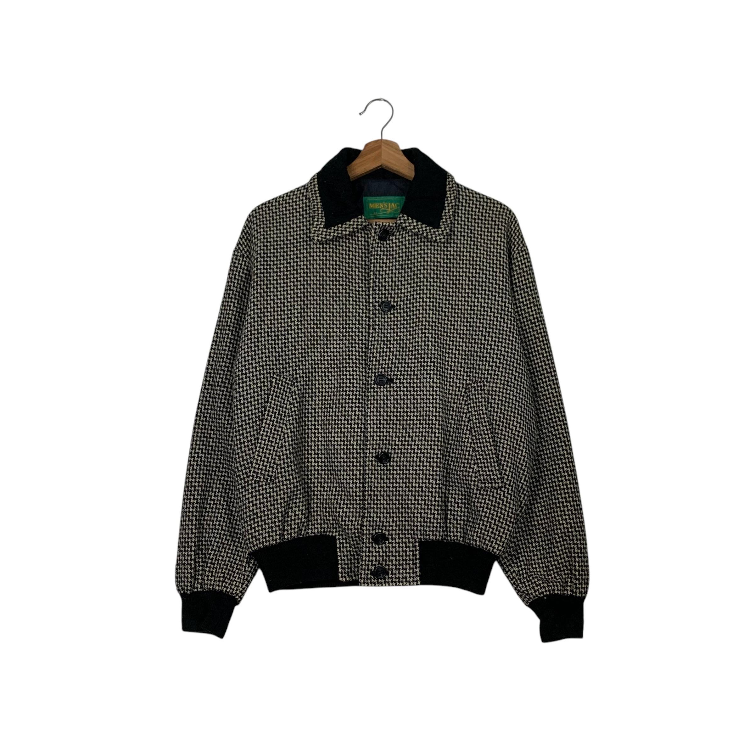 ジャケット・アウター PHENOMENON HOUNDSTOOTH STAND COLLAR JKT A.L.C. Harrison Stand-Collar Houndstooth Jacket | Neiman Marcus