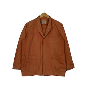 Vintage Men’s BIGI Made in Japan Peach Casual Jacket Men’s Size M Casual Outfits Blazer Formal Jacket #1119-C51