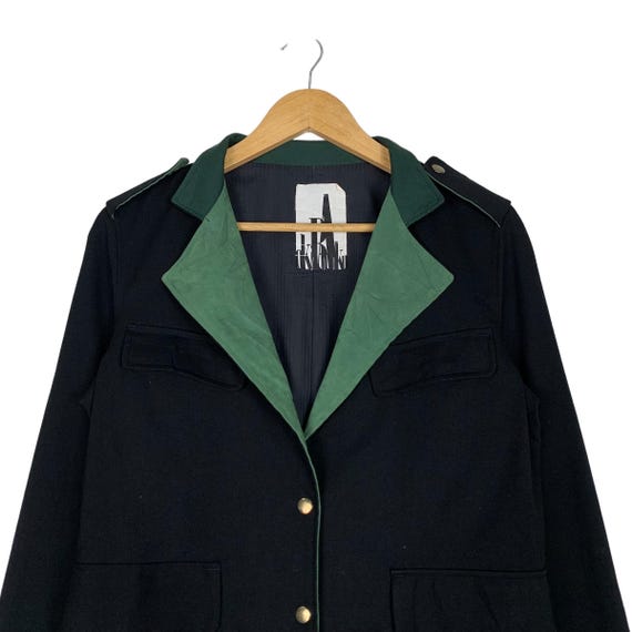 ジャケット・アウター birthdaybash STAND COLLAR PEA COAT Men's Winter Single Breasted Jackets British Stand Collar