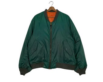 Rare Vintage Brand Phantom Military MA-1 Bomber Jacket 1990s