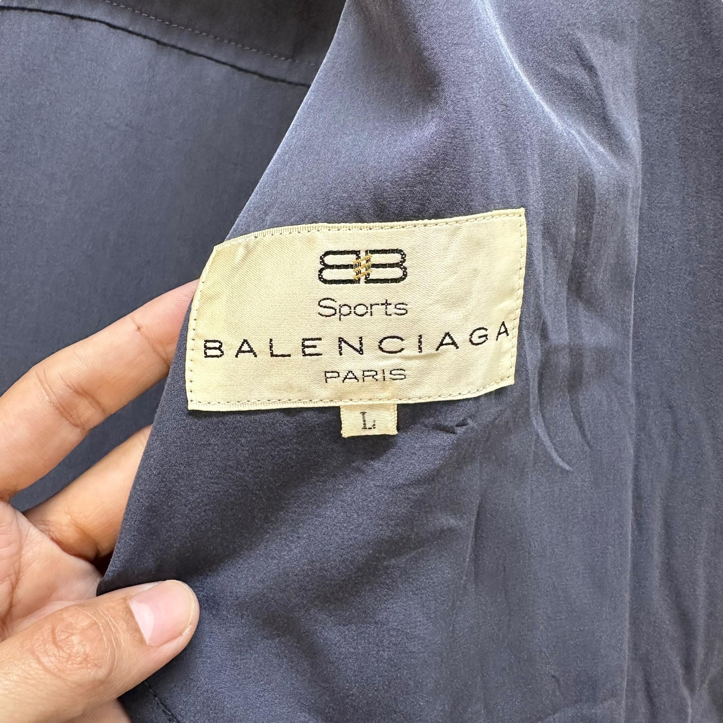 ジャケット・アウター 00s archive BARENCIAGA short melton coat Vintage 90's Balenciaga Sports Paris Light Weight Button