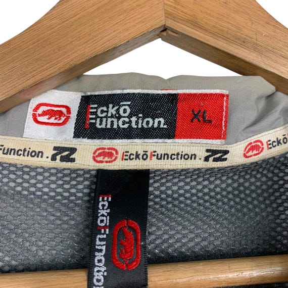 Y2k Vintage ECKO FUNCTION Big Logo Work Zipper Ja… - image 9