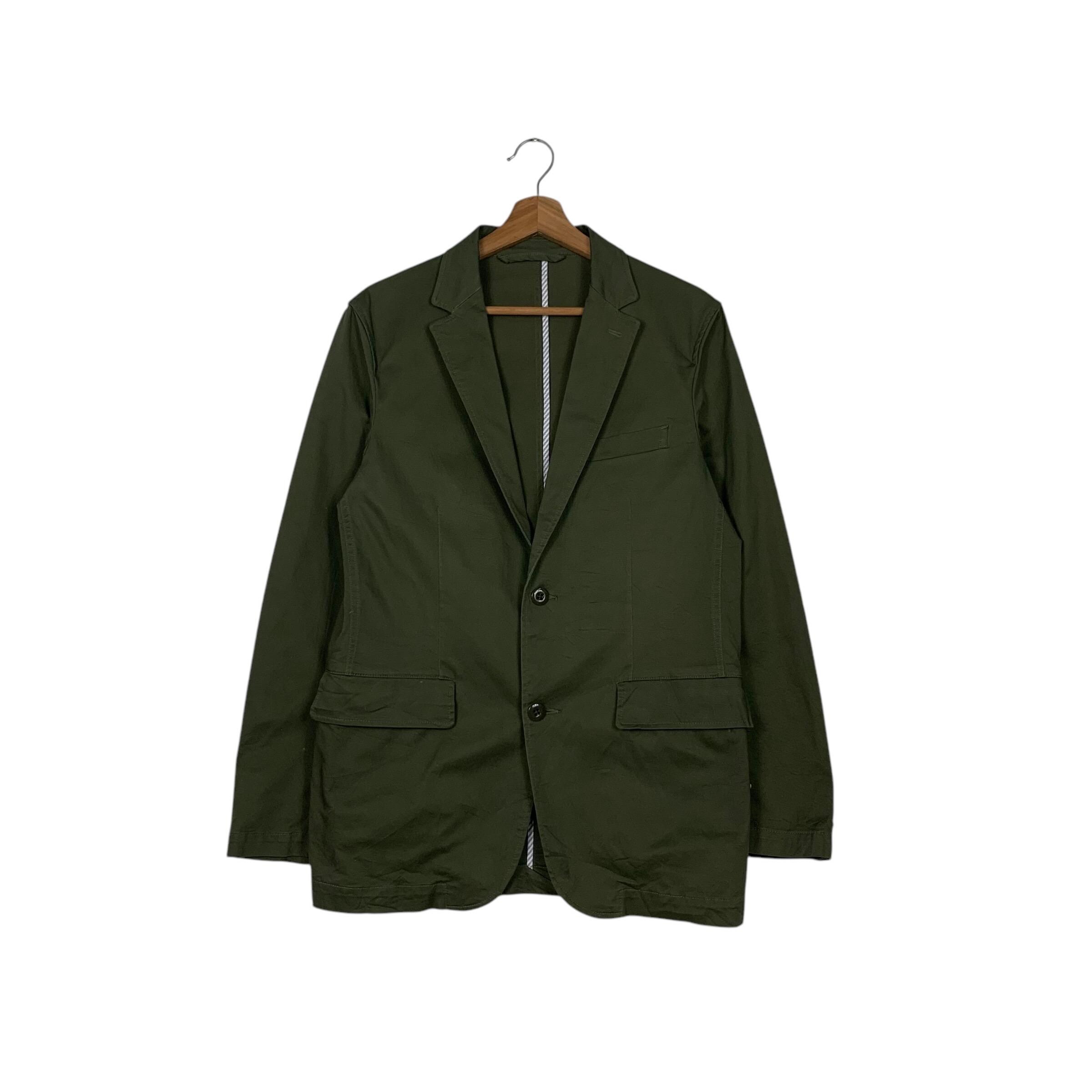 GREEN LABEL・BEAMSスーツセット BEAMS Made in Japan Men's Casual Jacket Size L Green Blazers