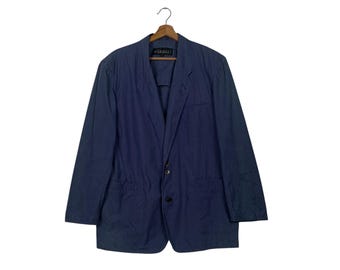 Vintage Allegri Italy Wool Coat Jacket Black Size L Adult Jacket