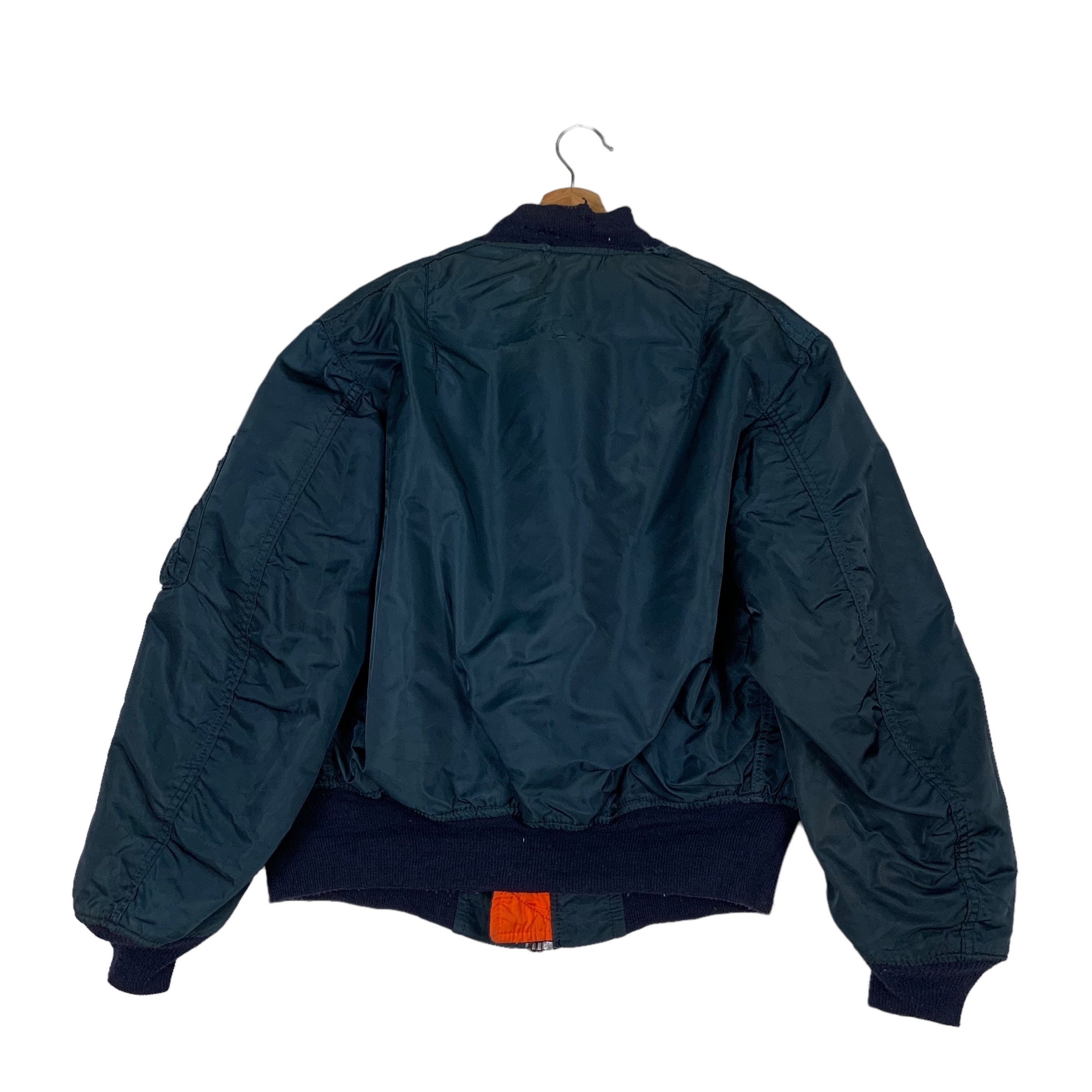 S*ぬ様 90s alpha reversible ma-1 flight jk 90s Alpha Industries Ma1 Flyer Two-sided Bomber Jacket | eBay