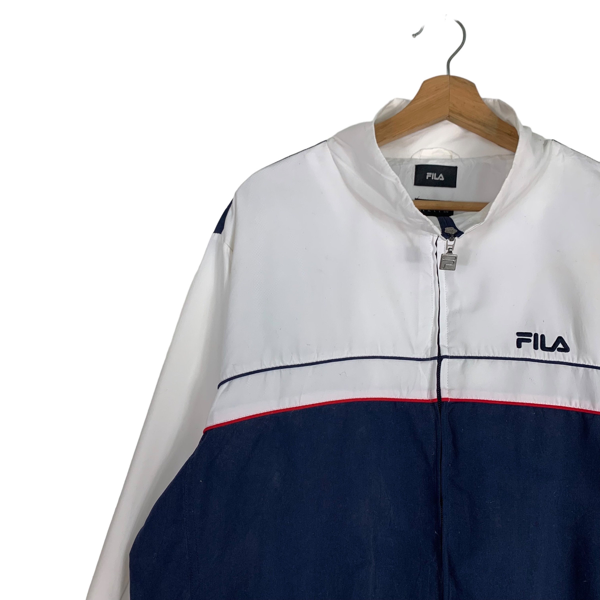Vintage FILA Colorblock Light Jacket Size L Windbreaker