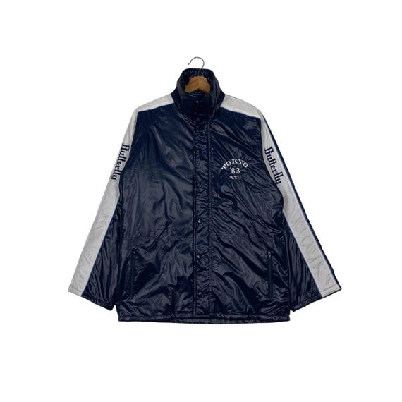 Vintage 80's BUTTERFLY TOKYO Embroidery Logo Light Jacket