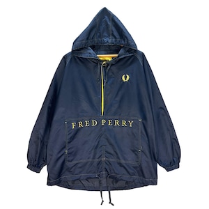 90s FRED PERRY ナイロンジャケット 刺繍ロゴ XL A143 j4564-102.jpg