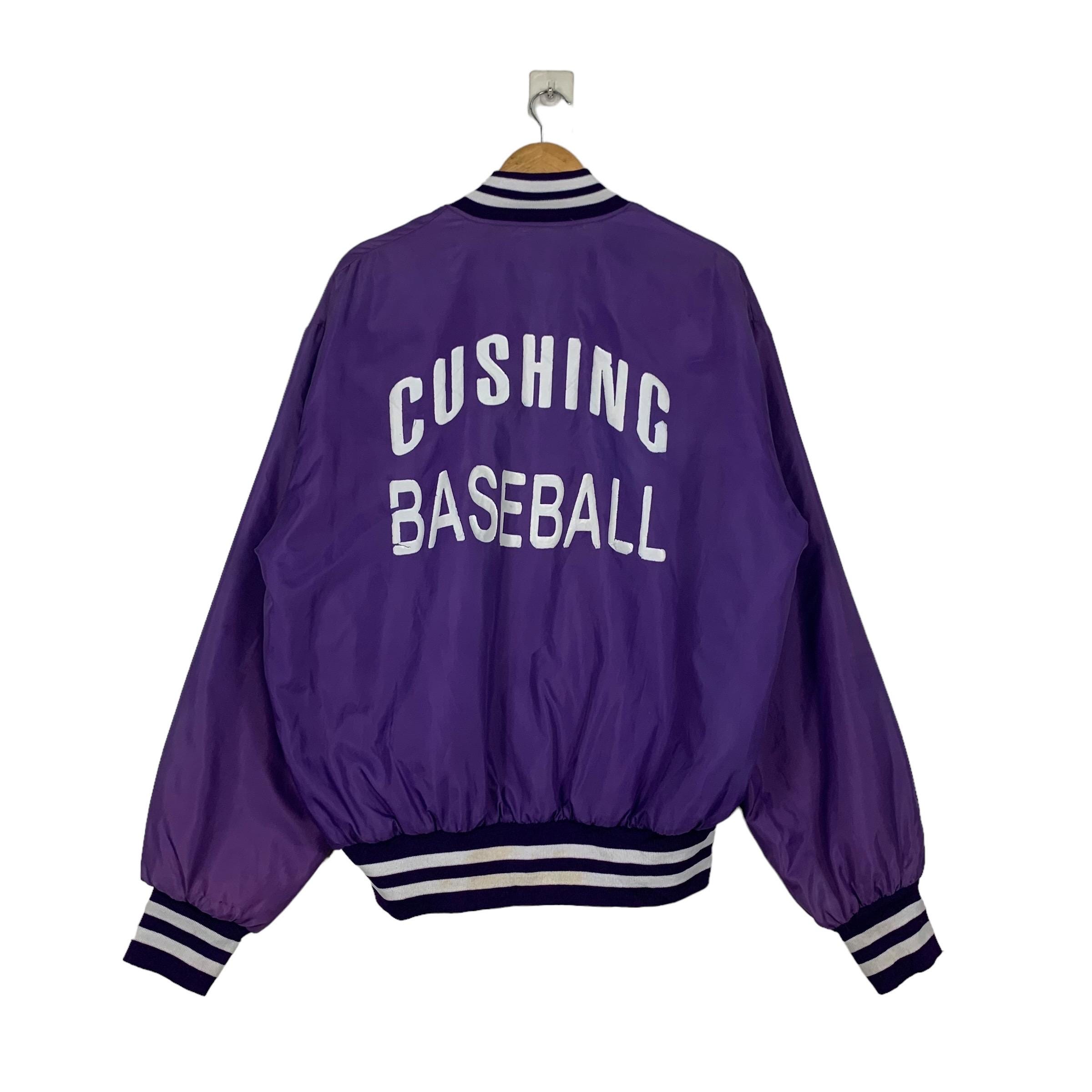 Veste Varsity Letterman Vintage Burean Holloway Jaune - Taille 38 (L) - Très Bon état