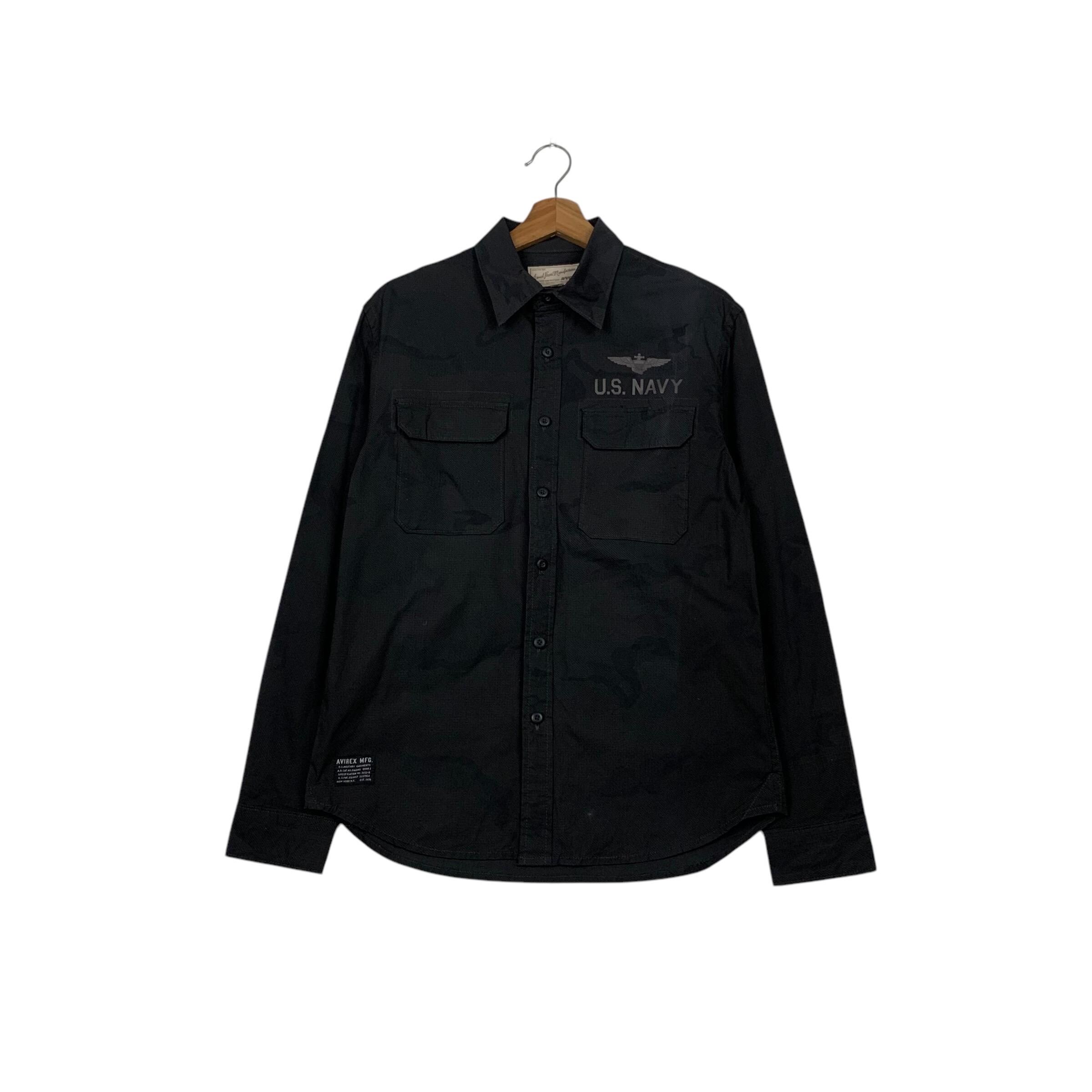 AVIREX U.S. NAVY ジャケット AVIREX（アヴィレックス） U.S.NAVY N-4 EMBROIDERY JACKET 刺繍