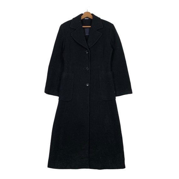 Vintage VICTOR VICTORIA Made in Italy Wool Overcoat Long