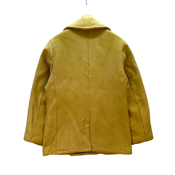U.S. 740N Pea Jacket ベージュ 38 Vintage SCHOTT NYC Made in USA U.S. 740N Pea Jacket Size 38