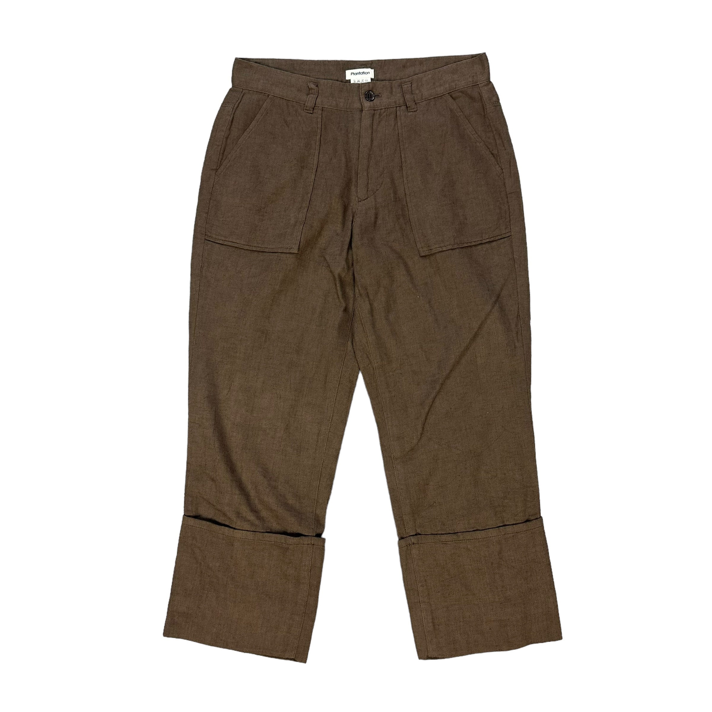 Vintage PLANTATION ISSEY MIYAKE Made in Japan Crop Pant Size M
