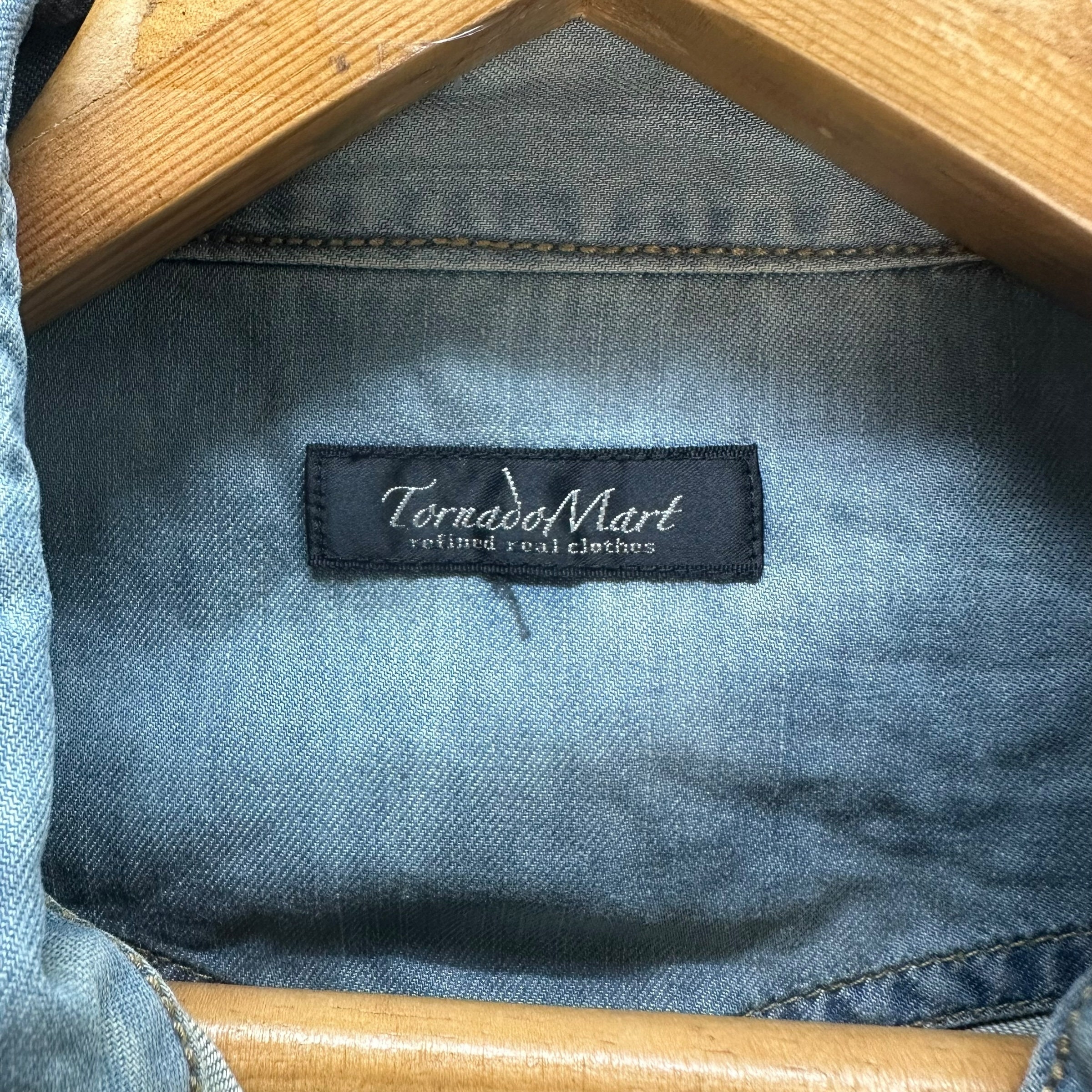 TORNADO MART Tailored Jacket L Polyester Black Total Pattern