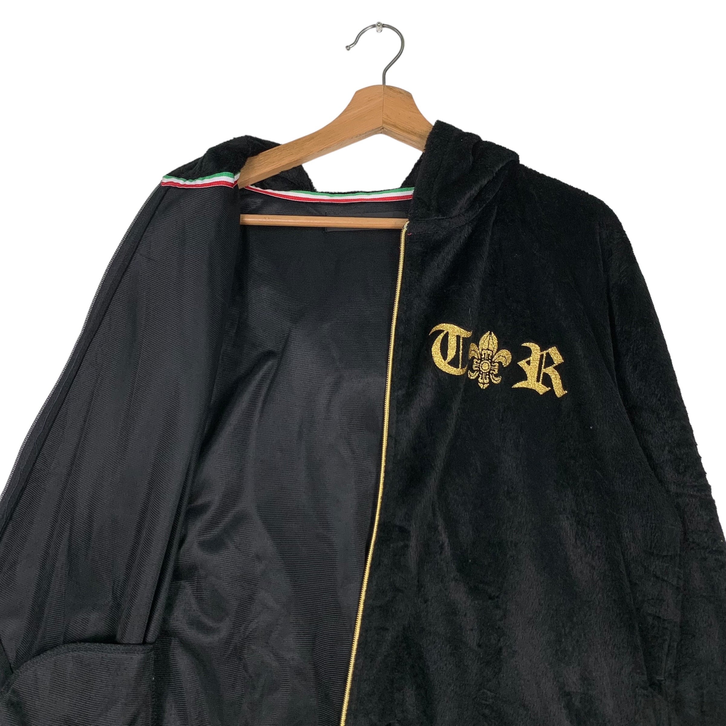 Vintage Japanese Brand DEFECTIVE STRUCT Big Logo Zipper Hoodies