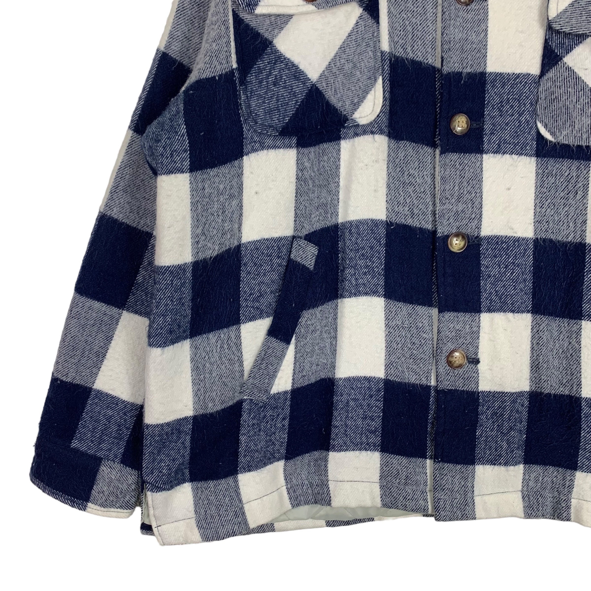 Vintage RAMJET FREAK Collection Checked Plaid Tartan Four